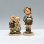 2pc Goebel Hummel Figurines, We Congratulate & Whistling Boy