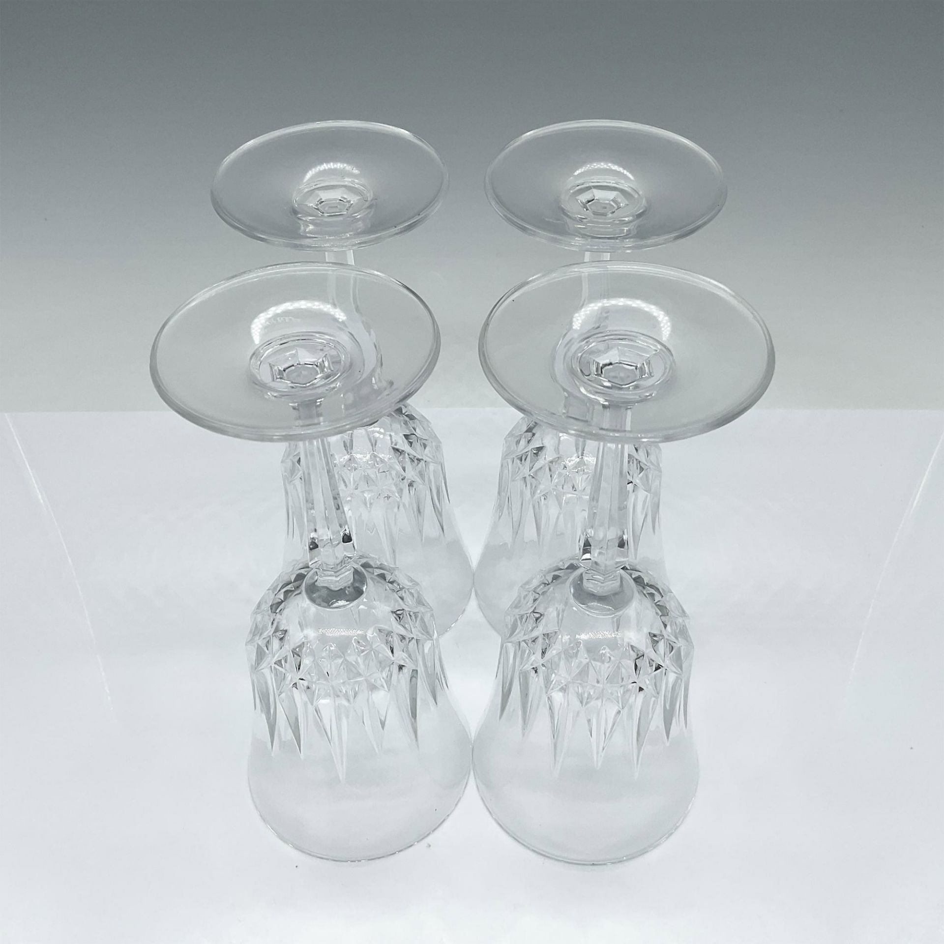 4pc Crystal Wine Glasses - Bild 3 aus 3