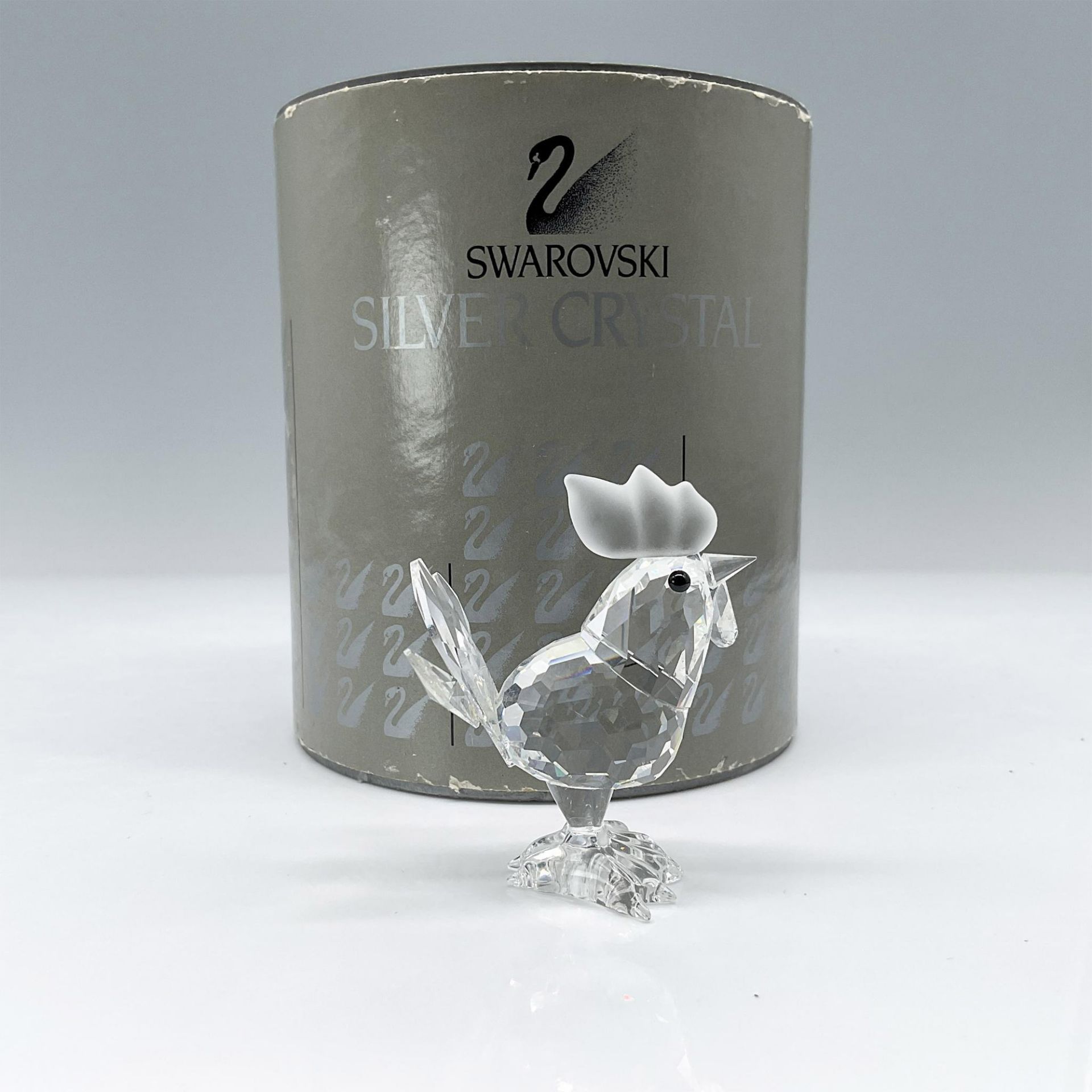 Swarovski Silver Crystal Figurine, Rooster - Bild 4 aus 4