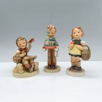 3pc Goebel Hummel Figurines, Sister Girl, Waiter, Farewell