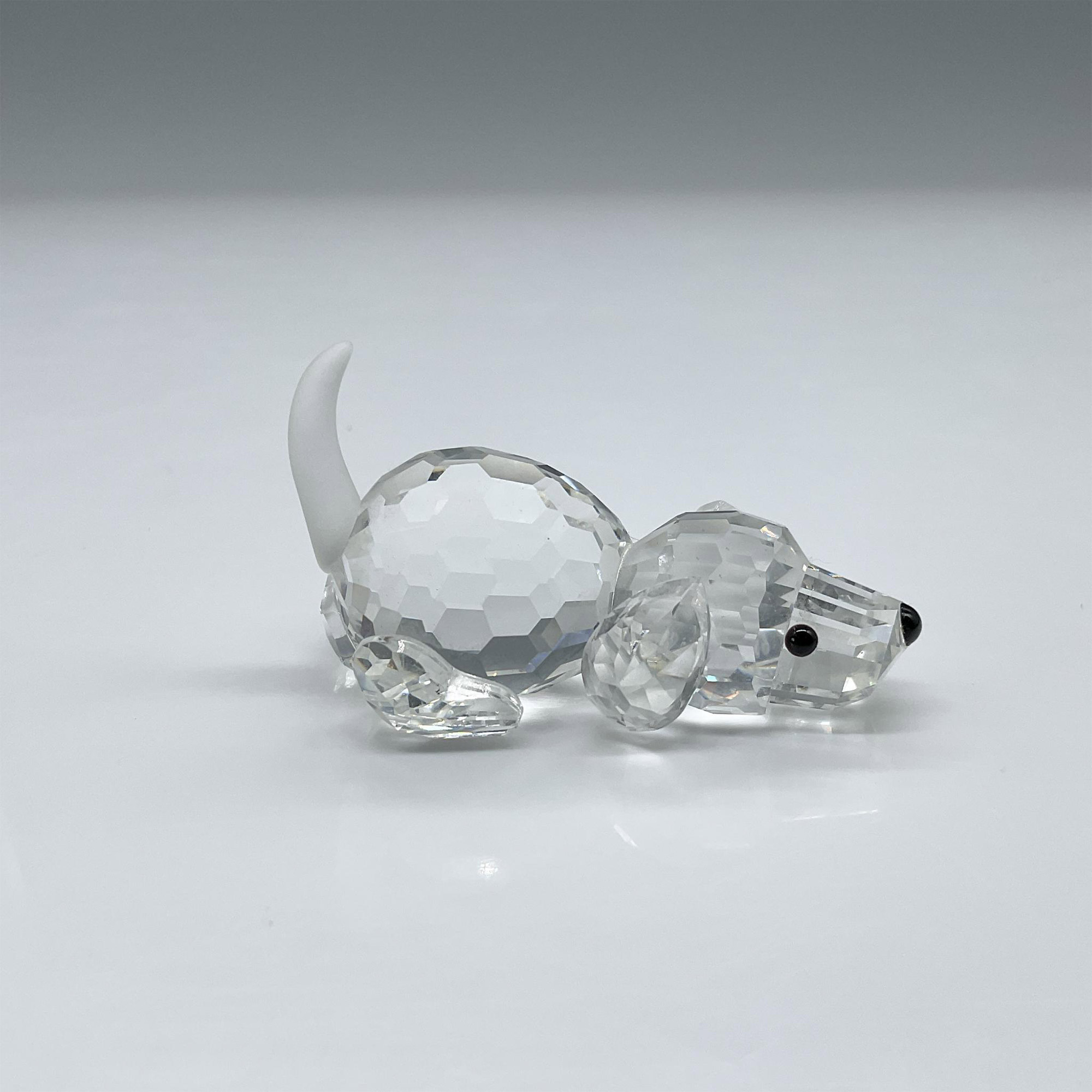 Swarovski Crystal Figurine, Beagle Playing - Image 2 of 4