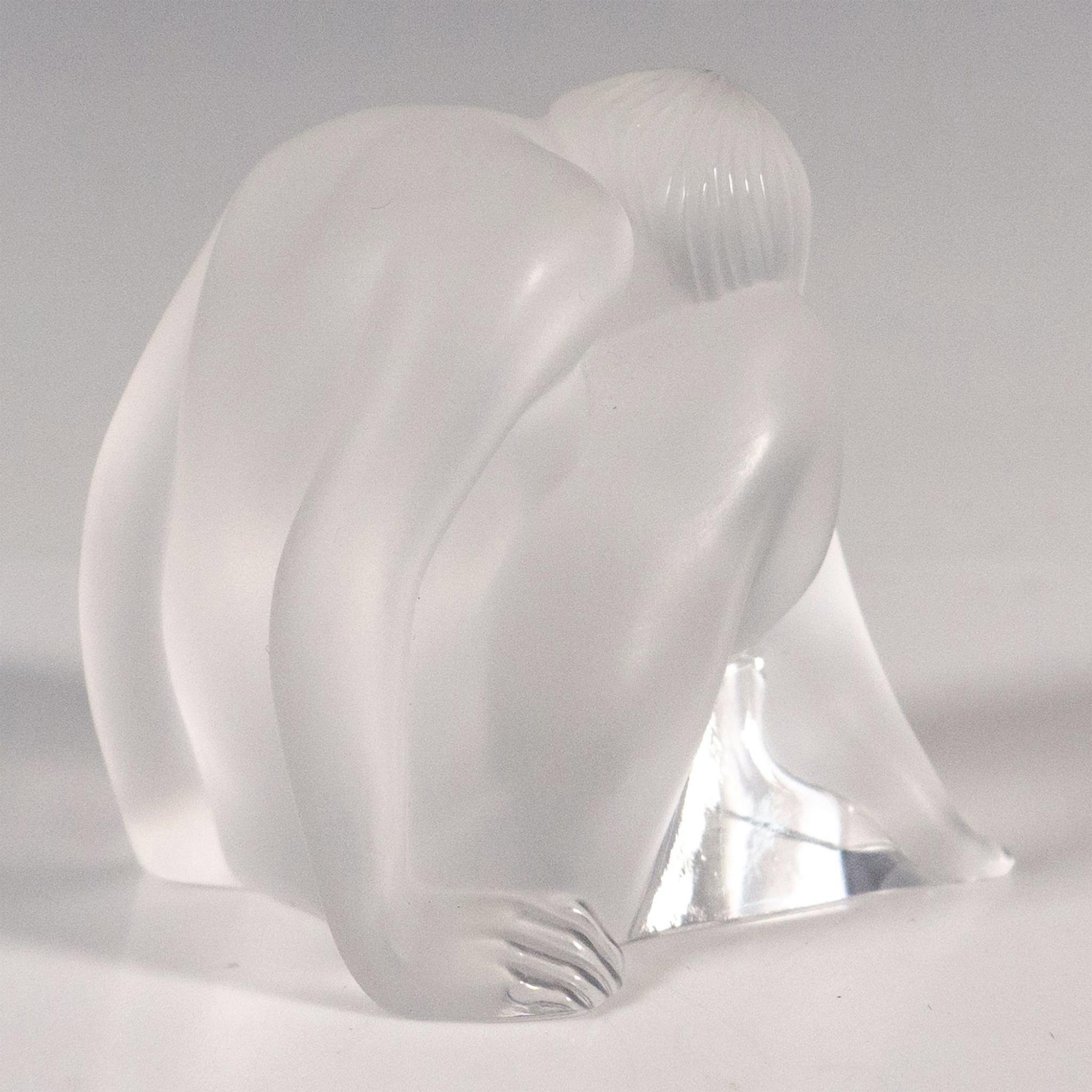Lalique Crystal Figurine, Nu Assis - Image 3 of 4