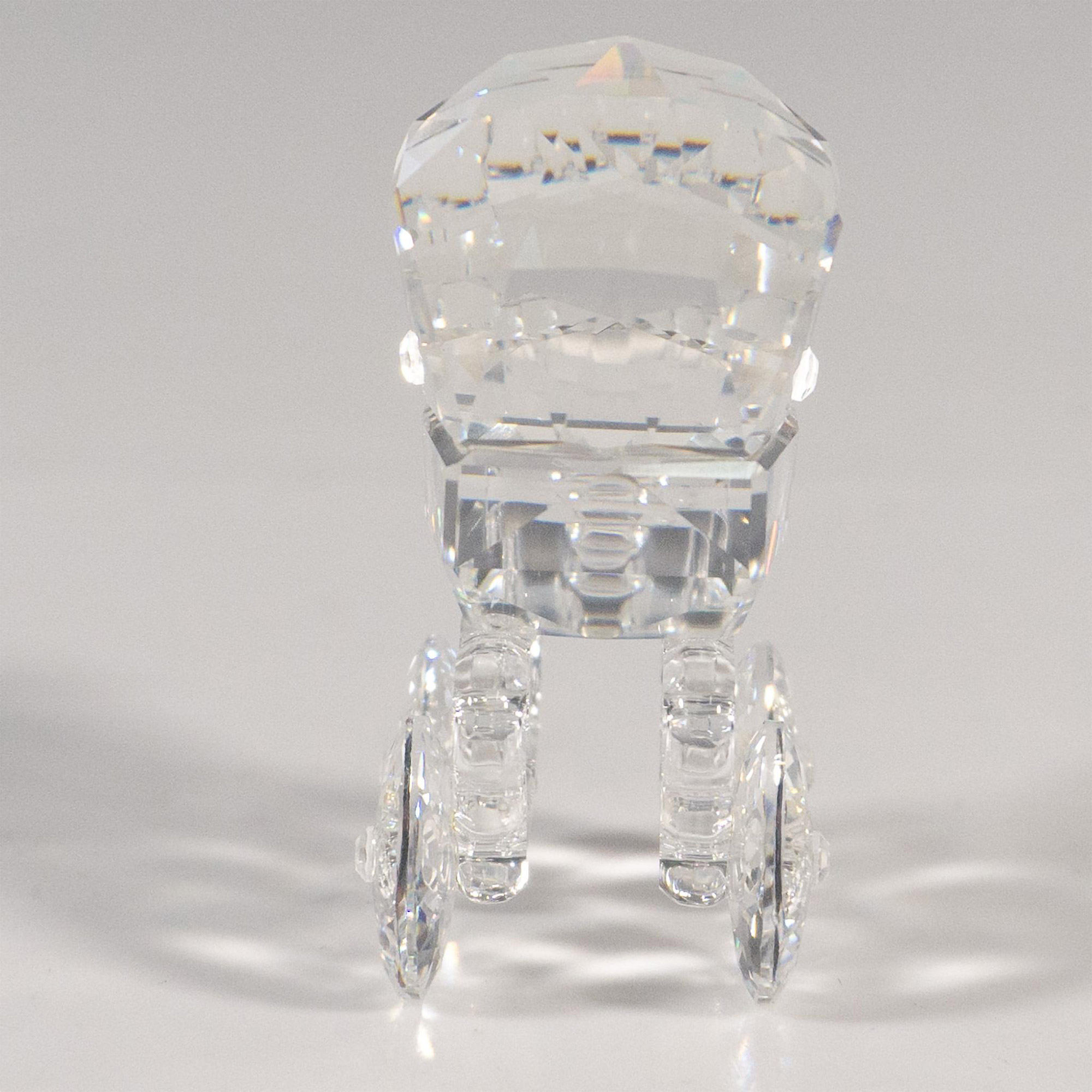 Swarovski Silver Crystal Figurine, Baby Carriage - Image 4 of 6