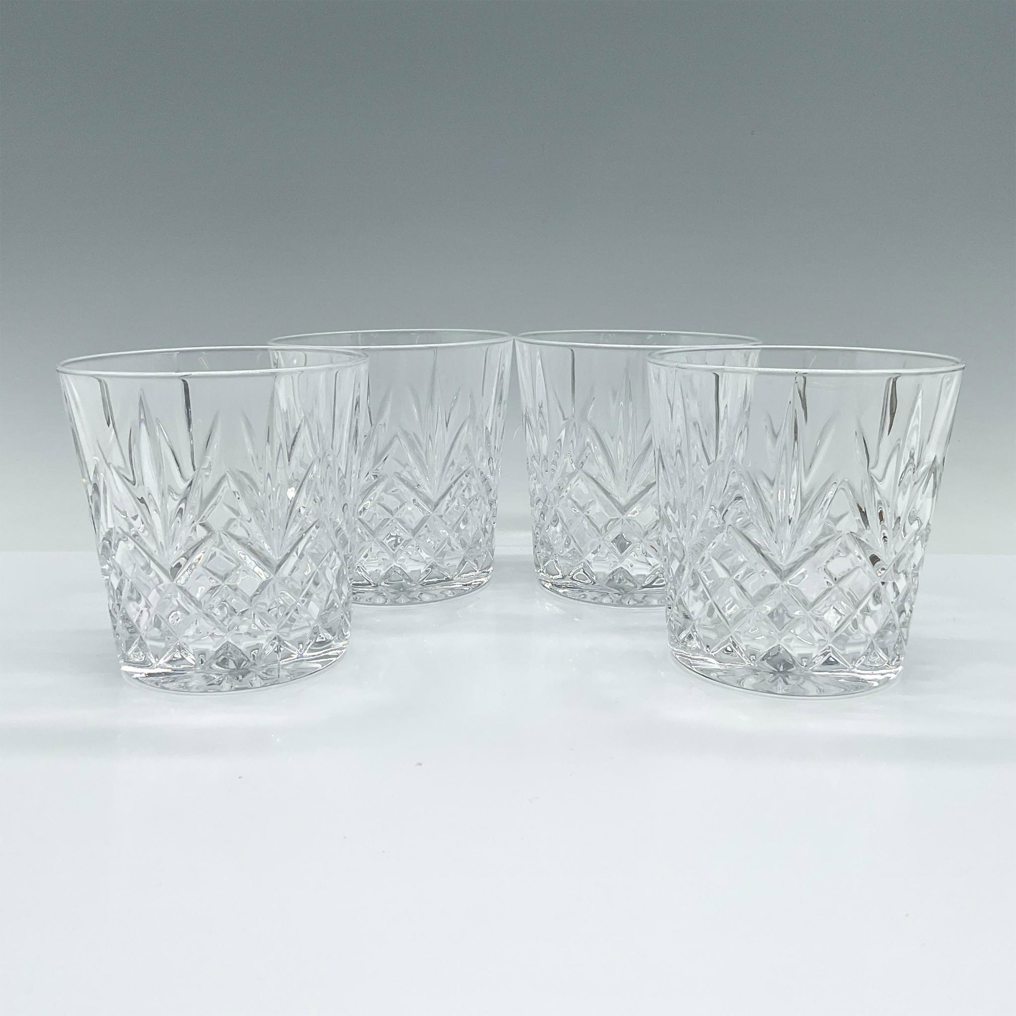 4pc Crystal Rocks Glasses