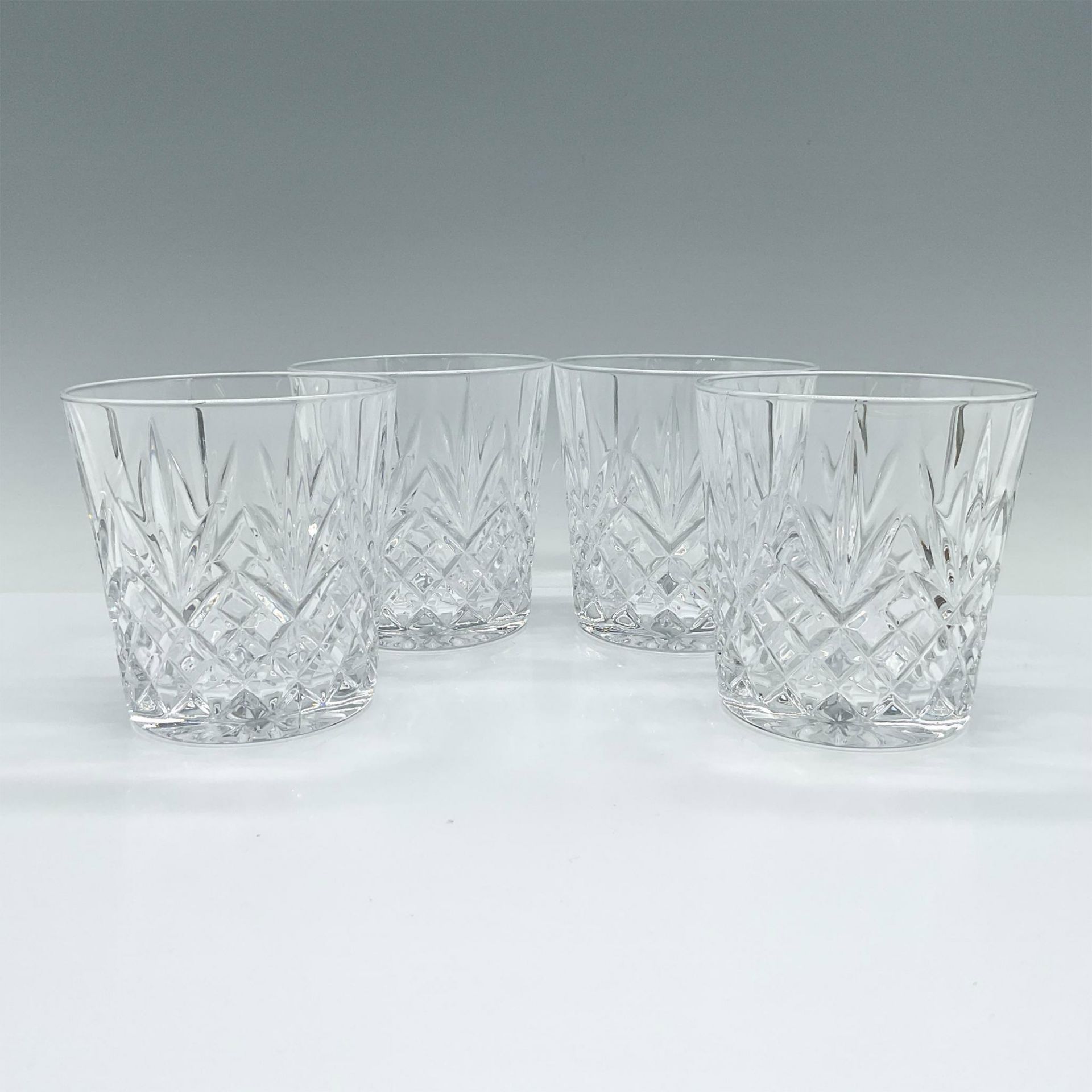 4pc Crystal Rocks Glasses