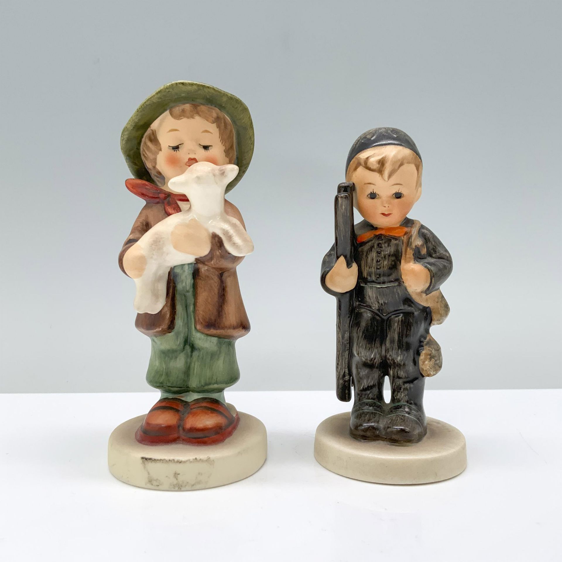 2pc Goebel Hummel Figurines, Lost Sheep & Chimney Sweep
