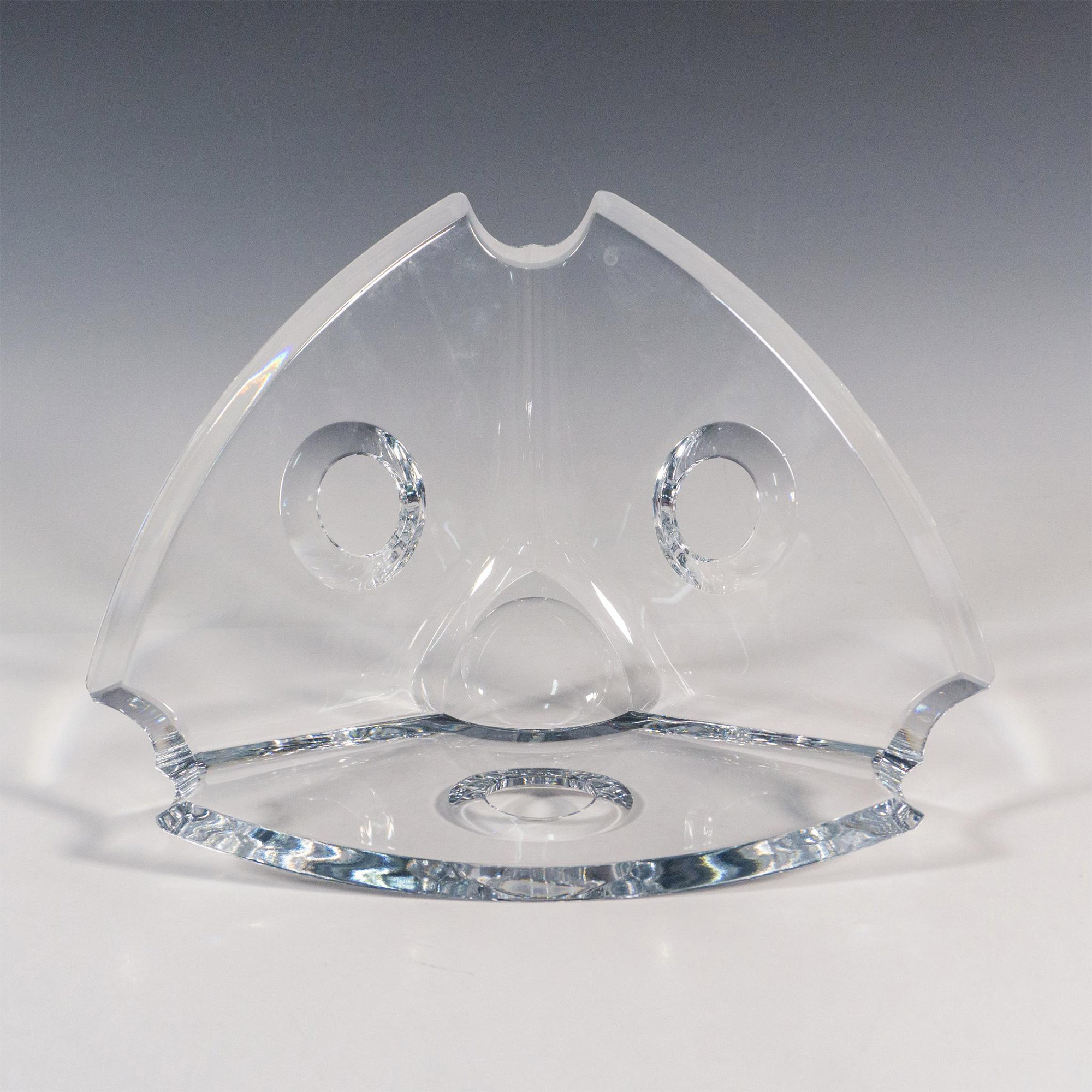 Elitte Lead Crystal Centerpiece Bowl, Mikasa - Image 3 of 4