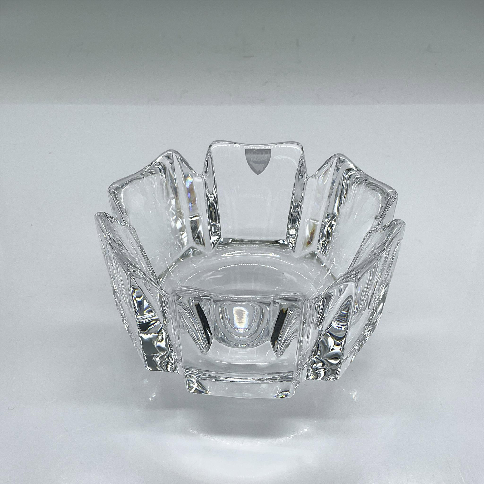 Orrefors Crystal Bowl, Corona - Image 2 of 3