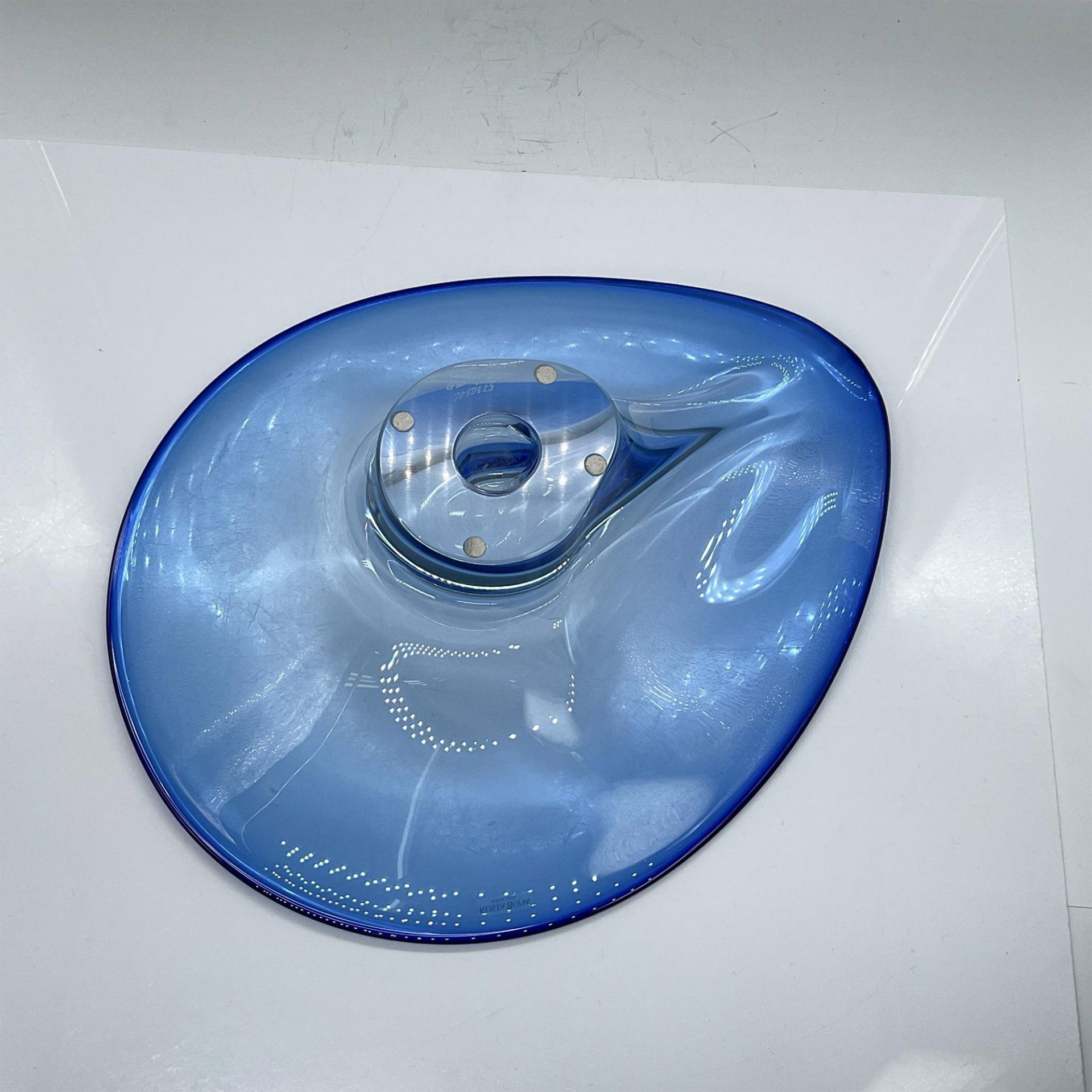 Kosta Boda Glass Vision Bowl, Blue - Bild 4 aus 4