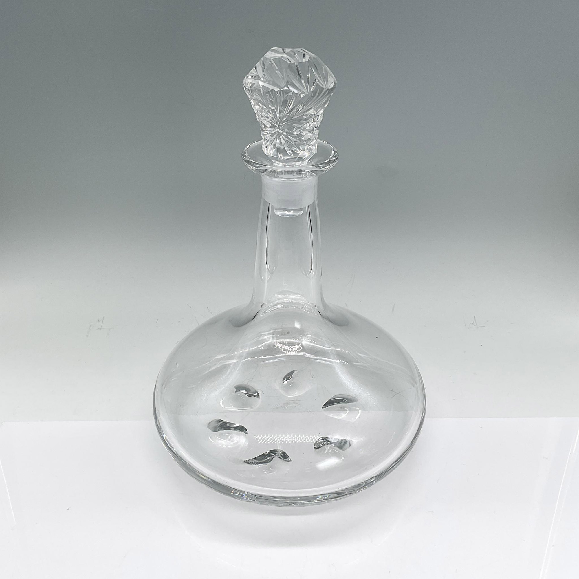 Orrefors Crystal Decanter with Stopper - Image 2 of 3
