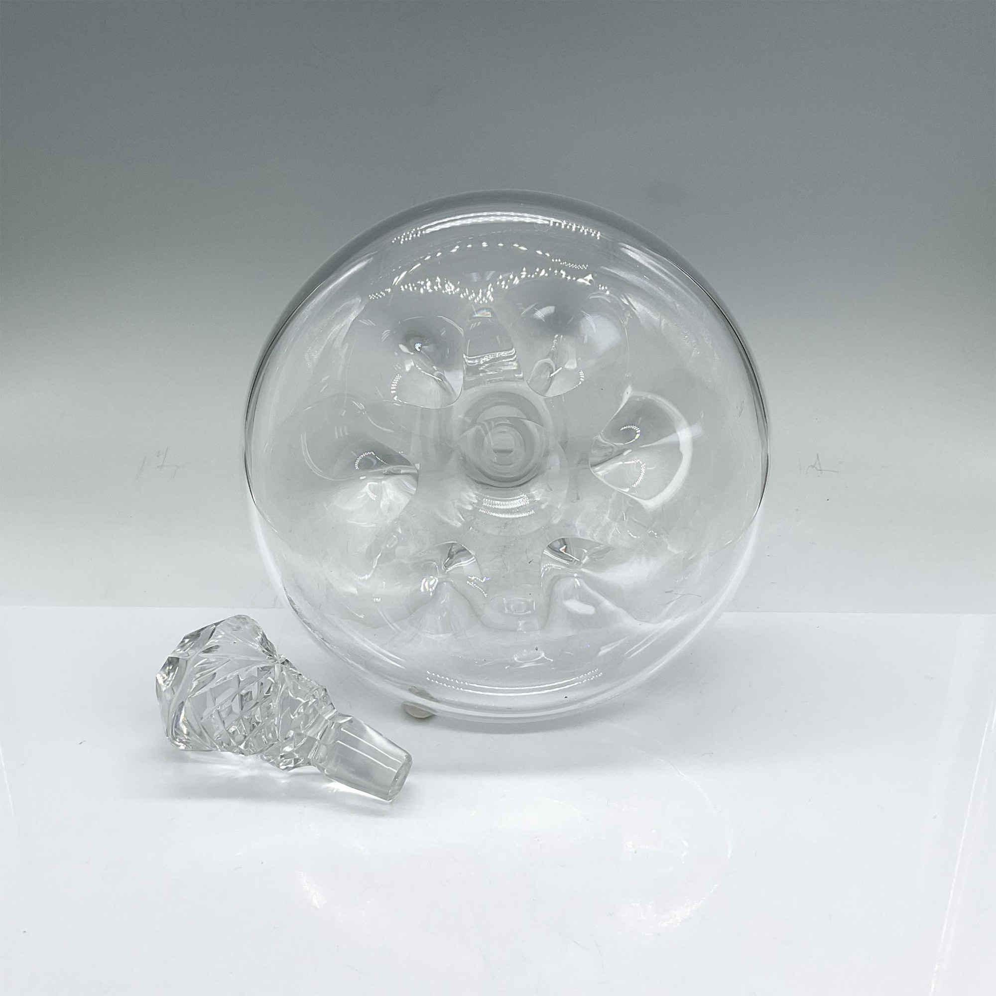 Orrefors Crystal Decanter with Stopper - Image 3 of 3