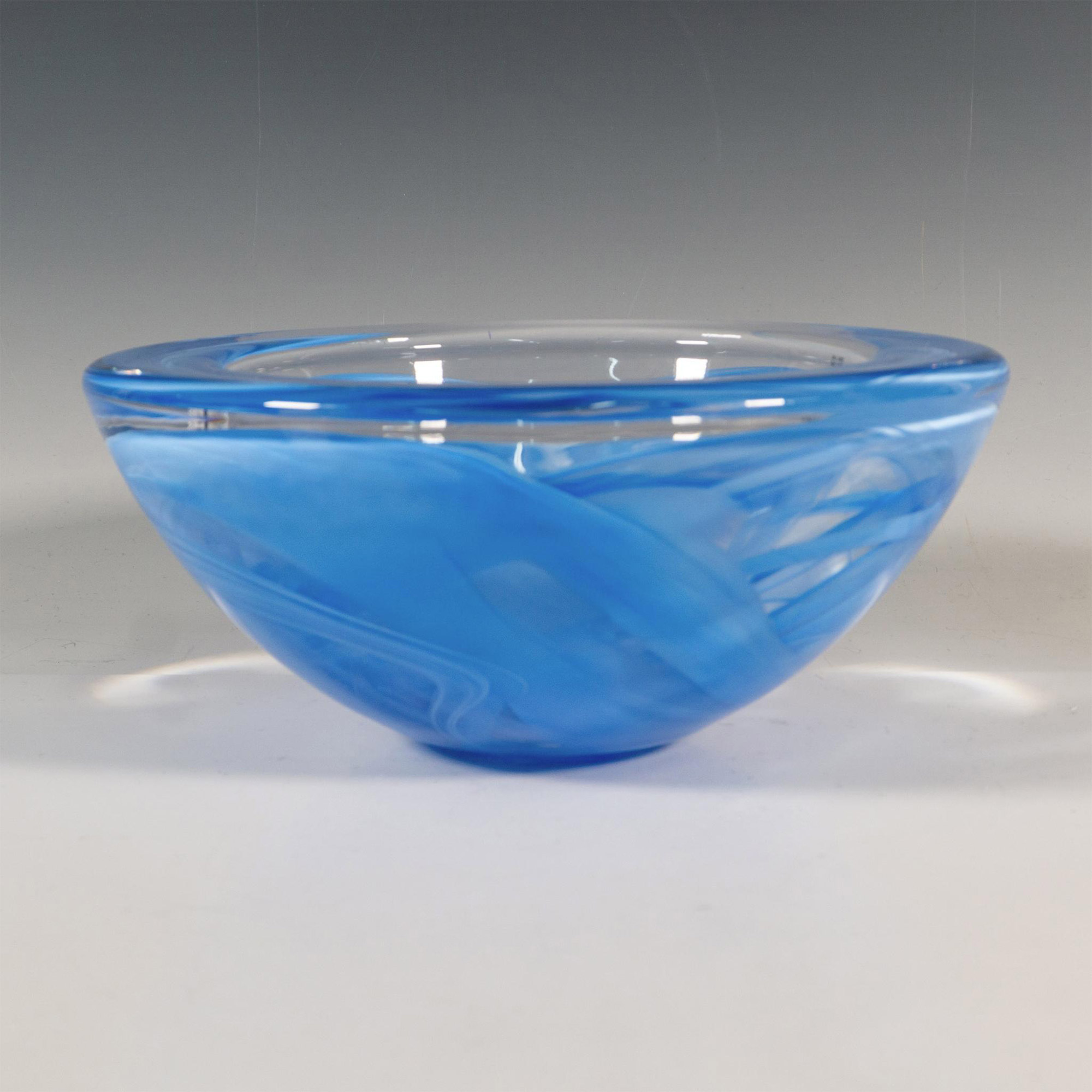 Kosta Boda by Anna Ehrner Glass Bowl, Atoll - Image 2 of 5