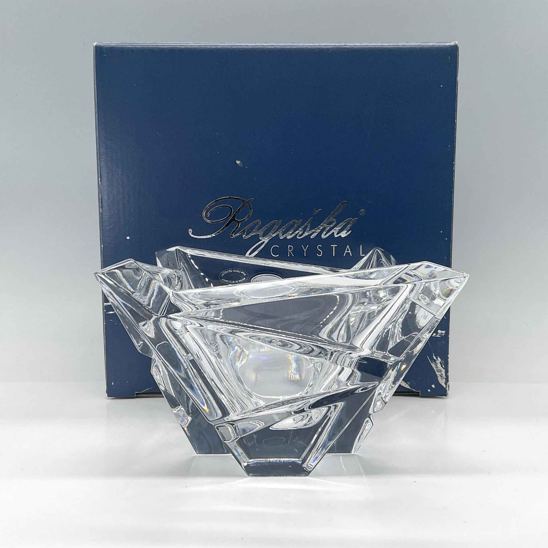 Rogaska Crystal Bowl, Laura - Image 4 of 4