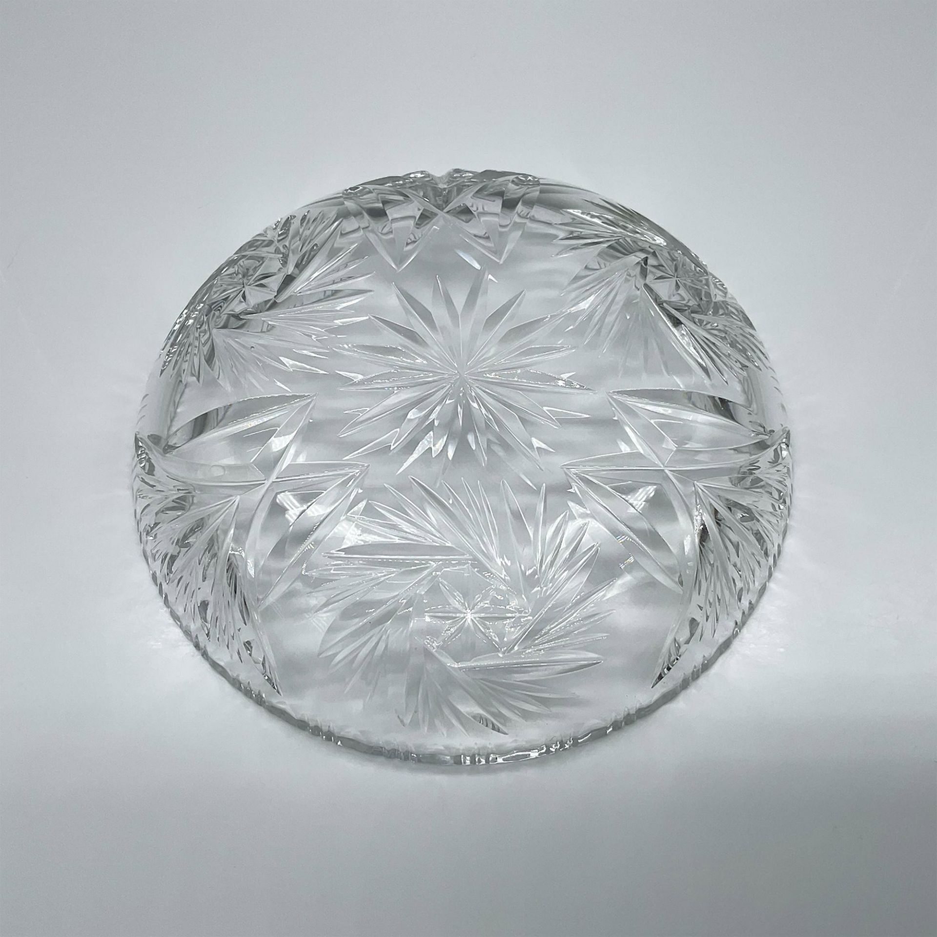 Crystal Hand-cut Bowl/Shallow Dish - Image 3 of 4