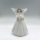 Tree Topper Angelic Cymbalist 1005876 - Lladro Porcelain Figurine