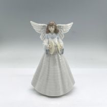 Tree Topper Angelic Cymbalist 1005876 - Lladro Porcelain Figurine