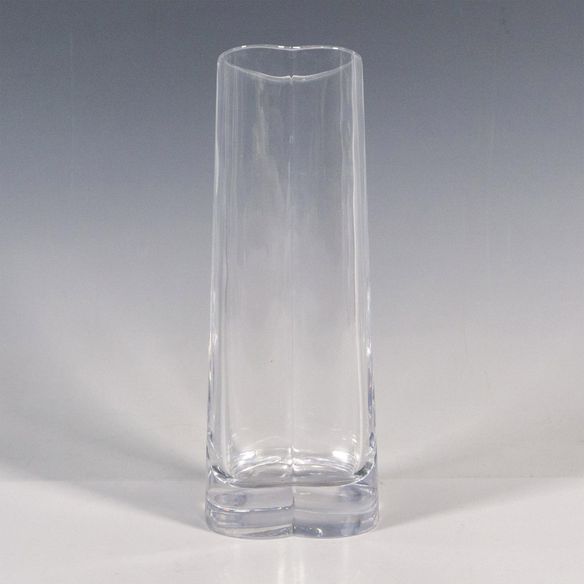 Orrefors Crystal Heart Shaped Vase - Bild 2 aus 3