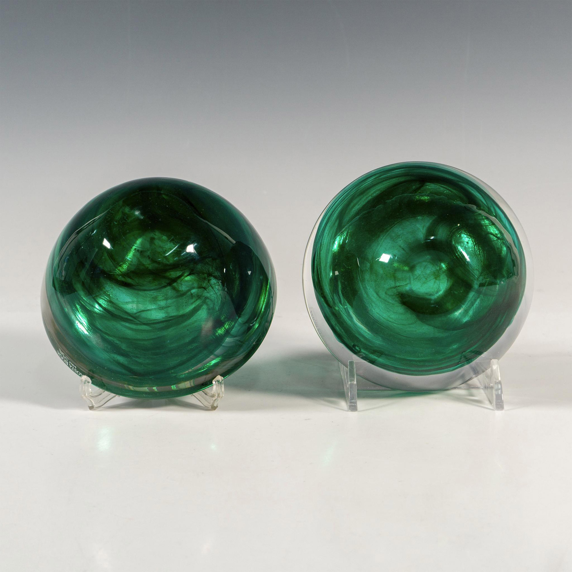 Pair of Kosta Boda by Anna Ehrner Candle Holders, Atoll - Image 5 of 5