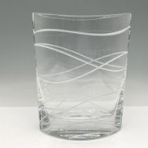 Nambe' Crystal Vase, Wave