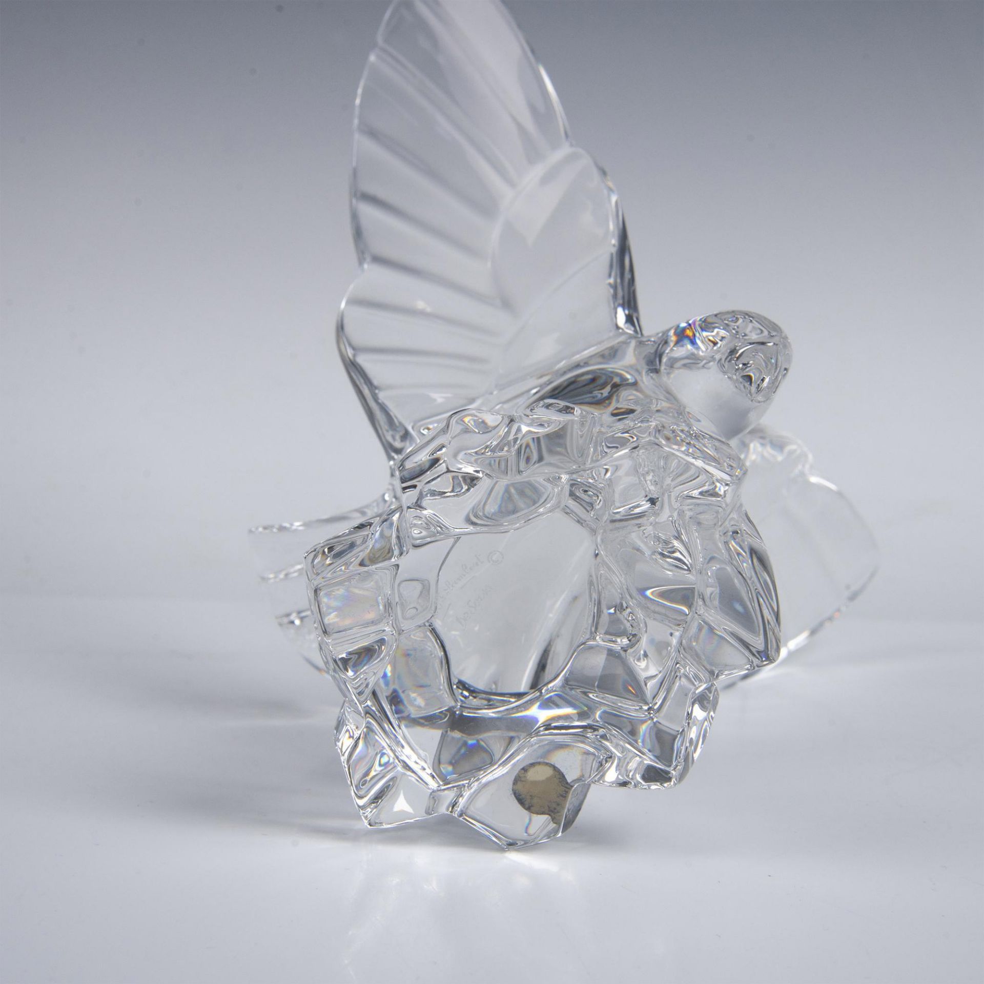 Val Saint Lambert Crystal Eagle Figurine - Image 6 of 6