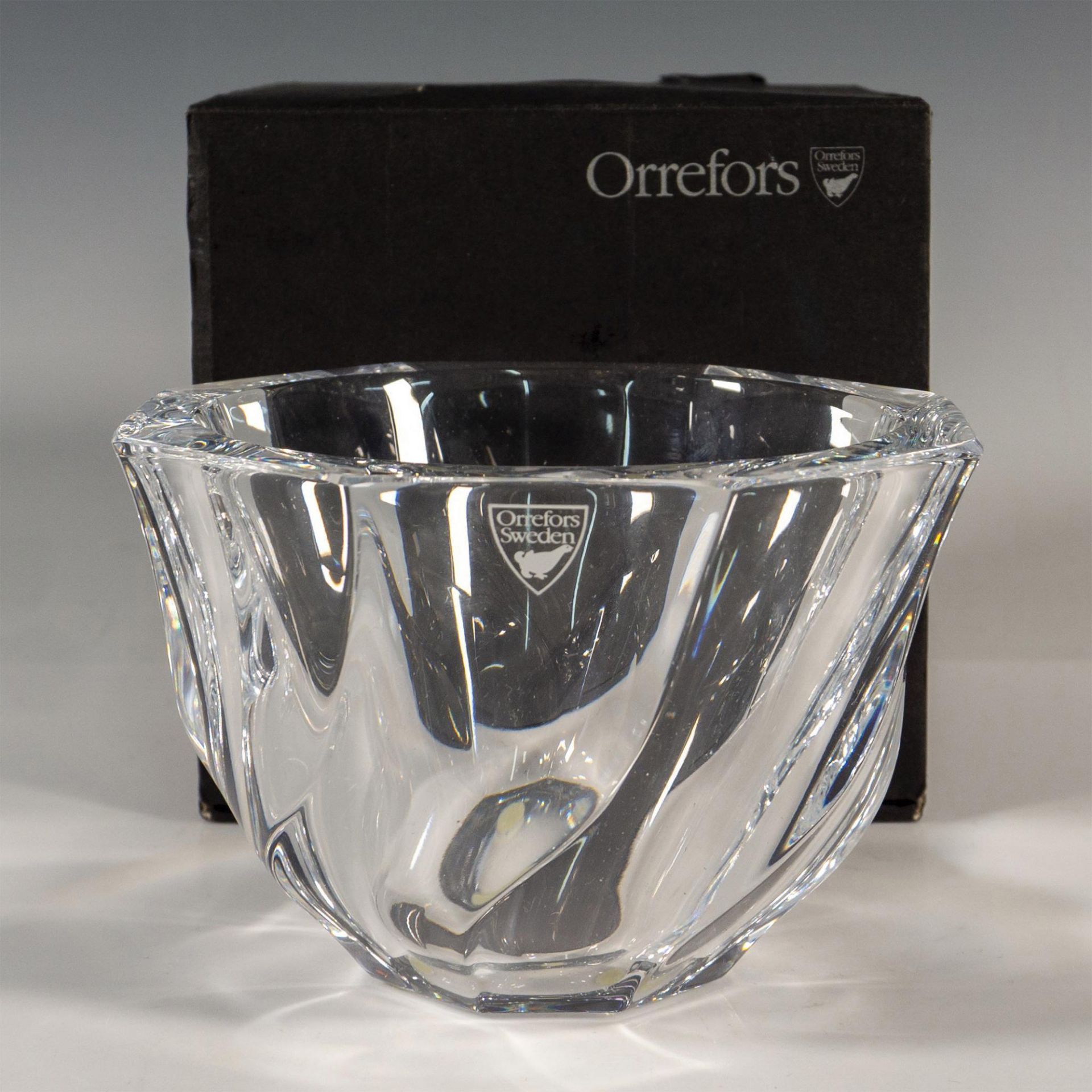 Orrefors by Olle Alberius Crystal Bowl, Residence - Image 2 of 4