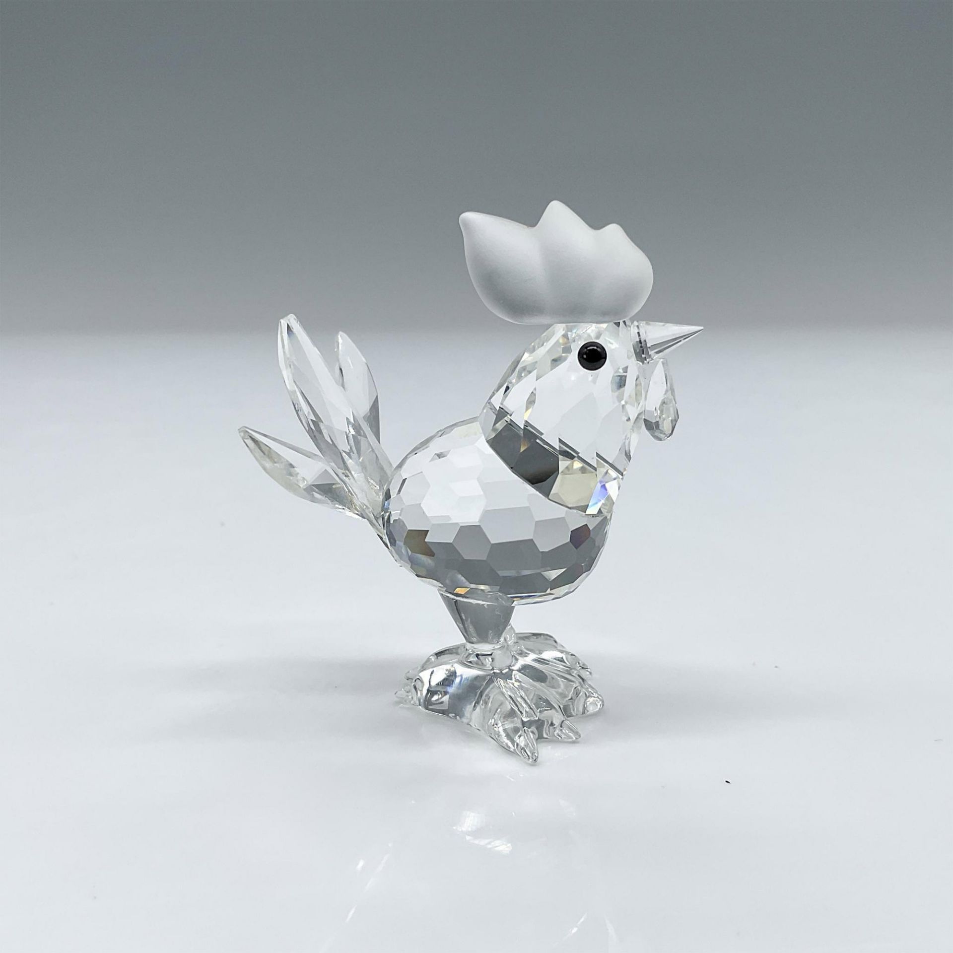 Swarovski Silver Crystal Figurine, Rooster - Bild 2 aus 4