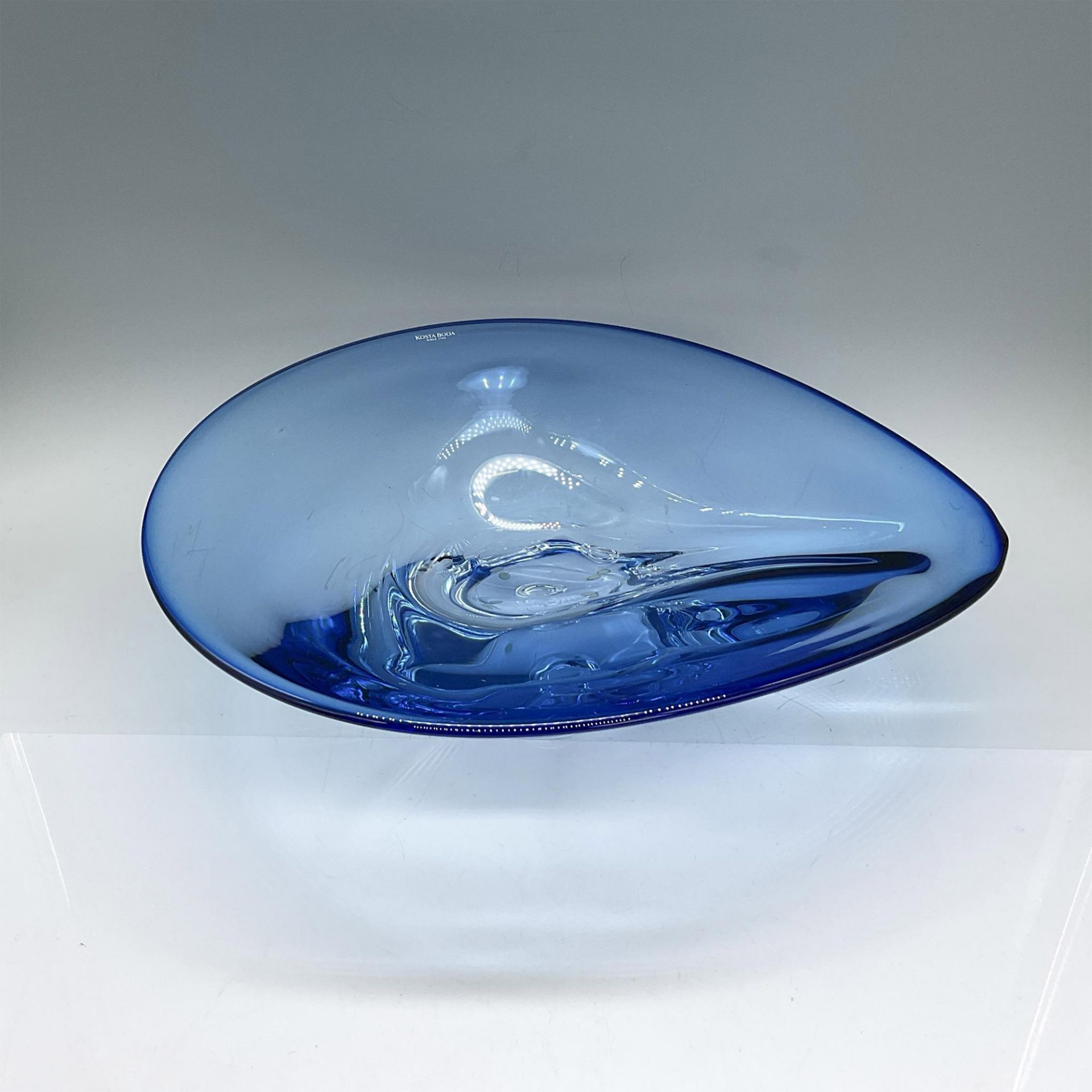 Kosta Boda Glass Vision Bowl, Blue - Bild 2 aus 4