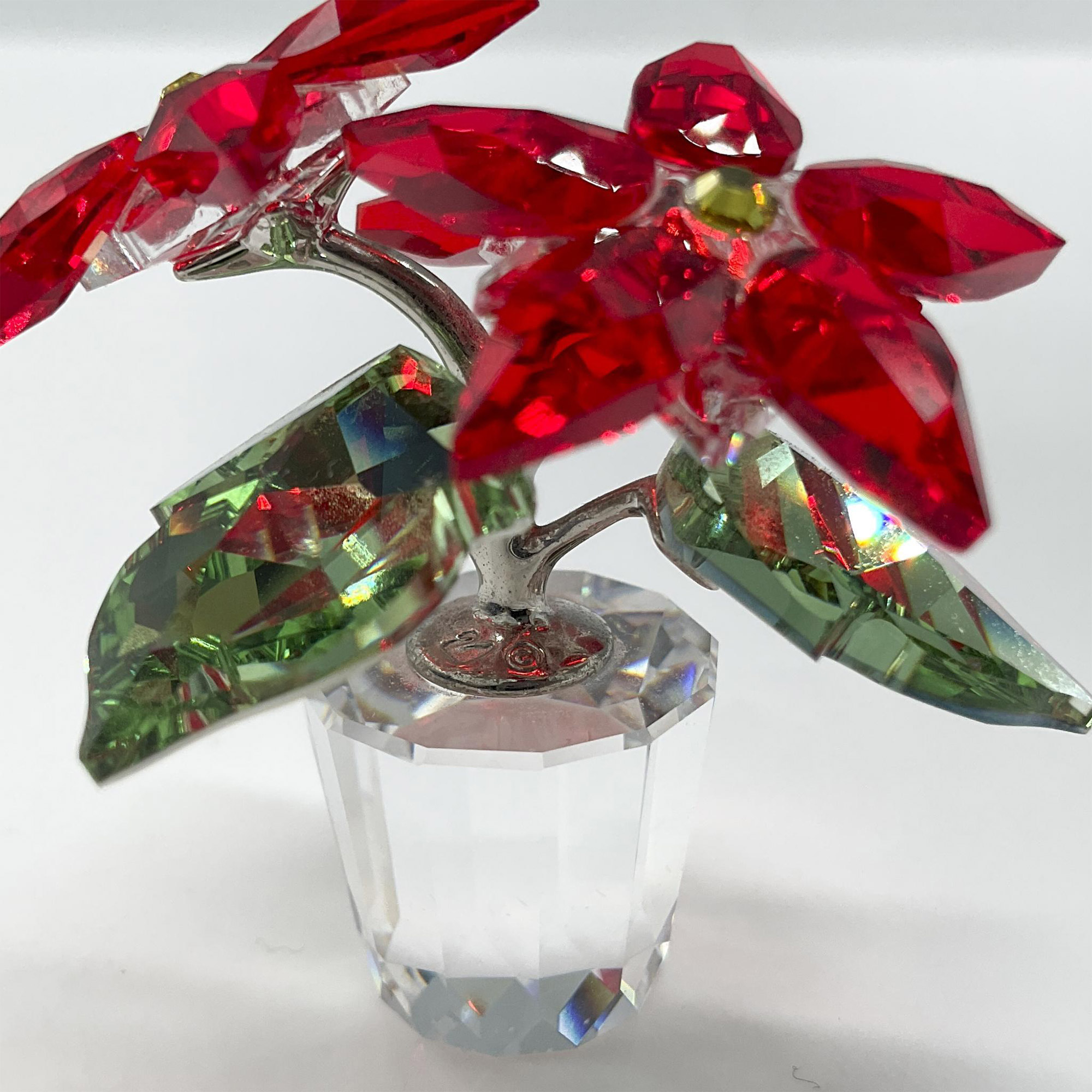 Swarovski Crystal Figurine, Poinsettia - Image 3 of 4