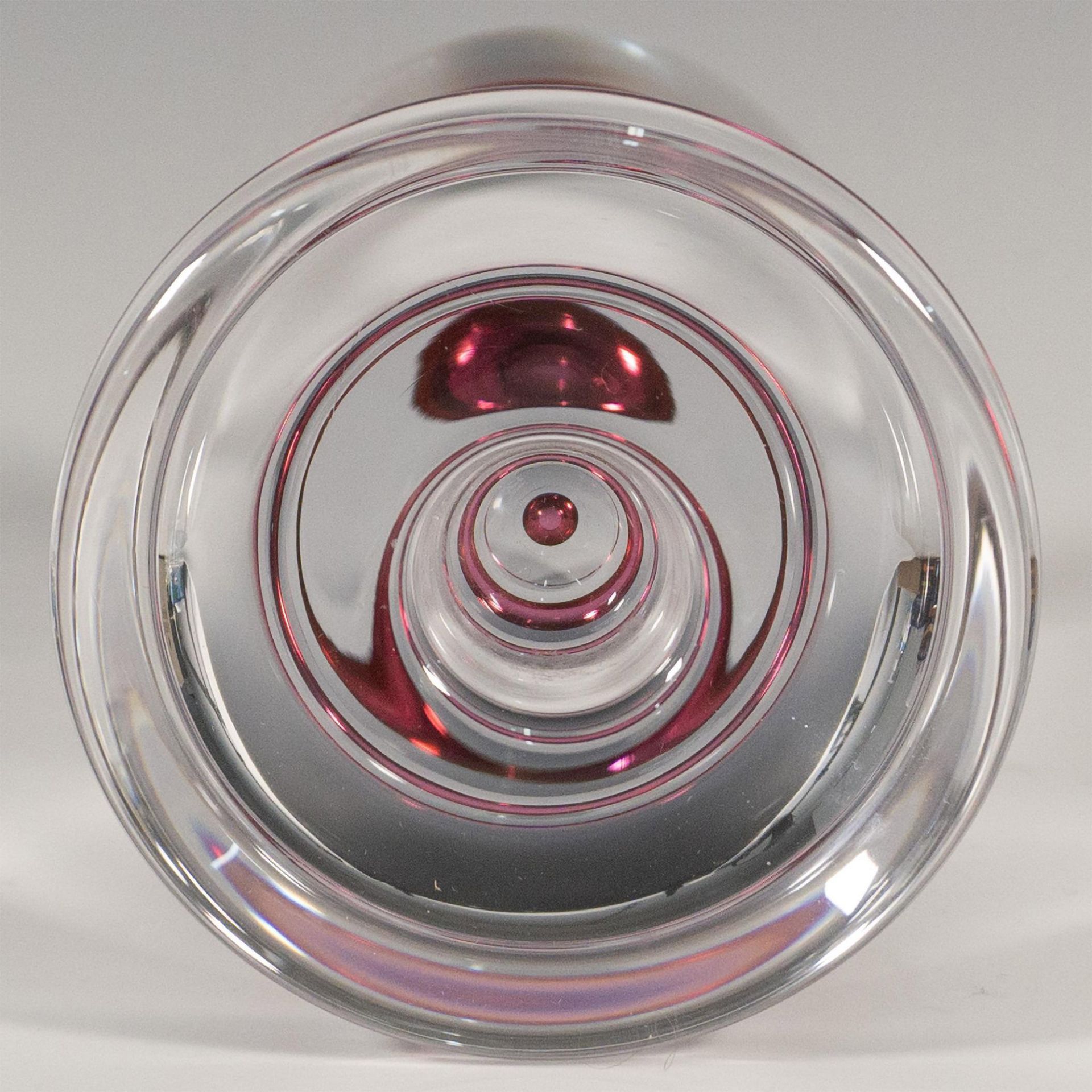 Kosta Boda by Goran Warff Glass Candlestick Holder, Zoom - Image 4 of 4