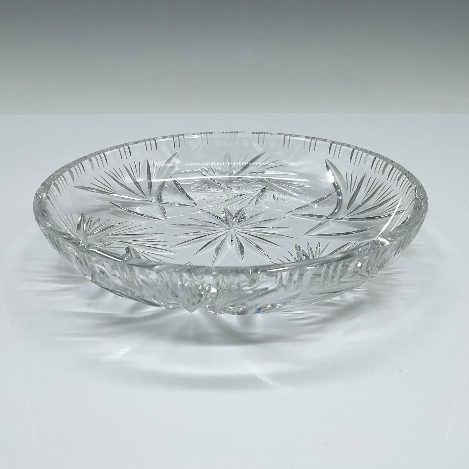 Crystal Hand-cut Bowl/Shallow Dish - Image 2 of 4