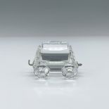 Swarovski Crystal Figurine, Train Tipping Wagon