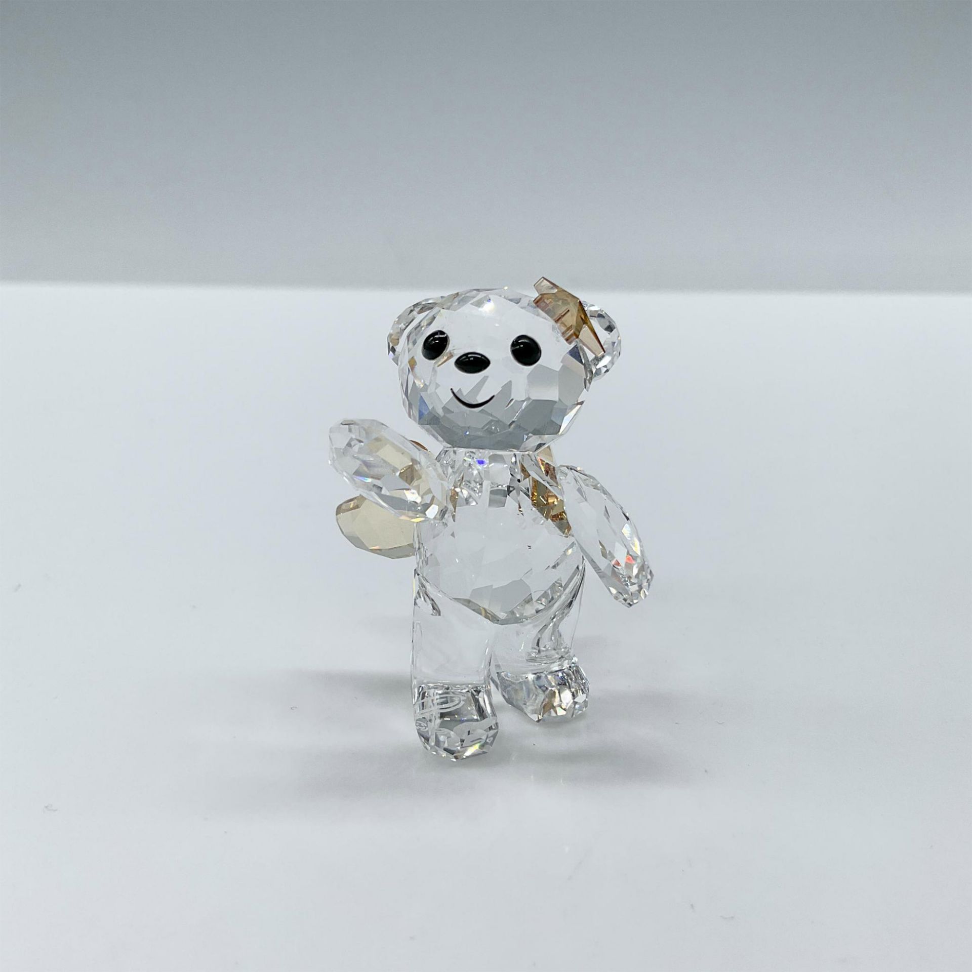 Swarovski Crystal Figurine, Angel Kris Bear