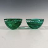 Pair of Kosta Boda by Anna Ehrner Candle Holders, Atoll