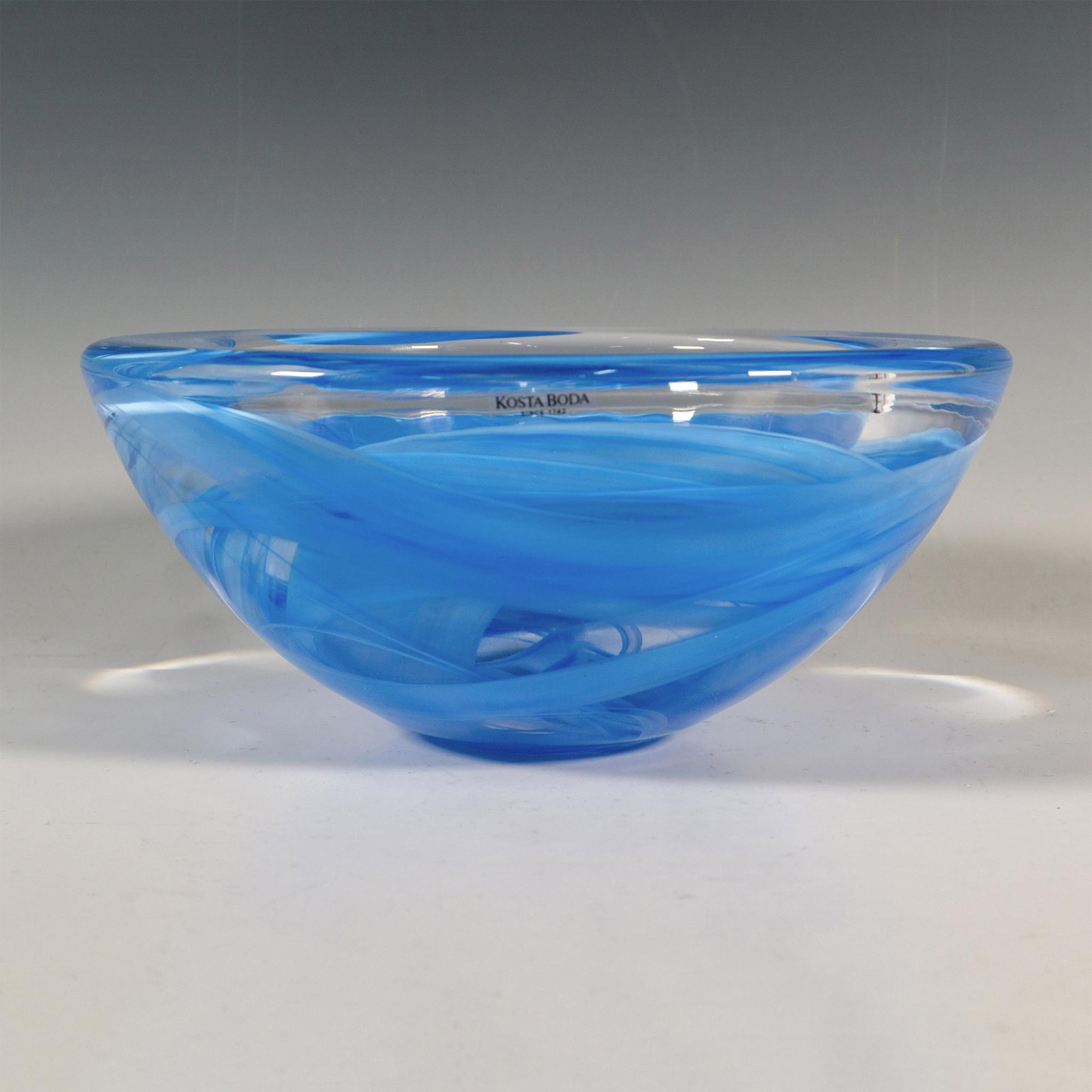 Kosta Boda by Anna Ehrner Glass Bowl, Atoll