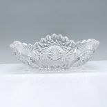 Glass Cut Serving Bowl