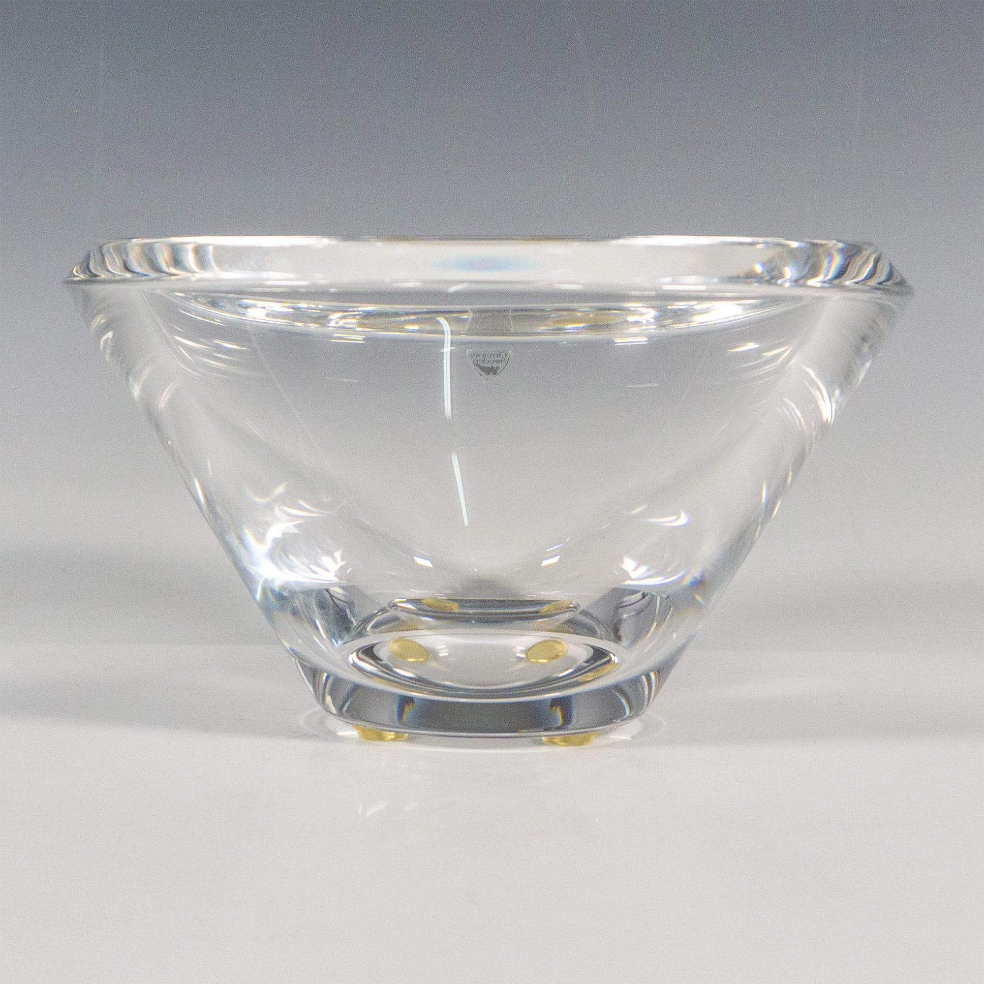 Orrefors by Lena Bergstrom Crystal Bowl, Roma - Image 2 of 4