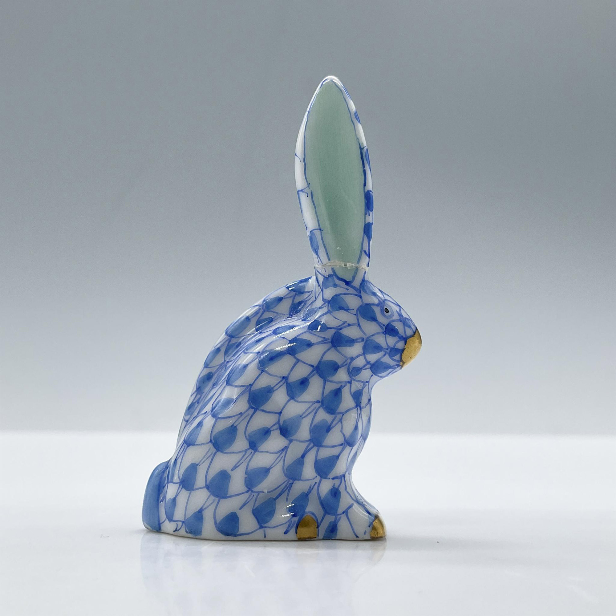 Herend Figurine, Rabbit 5338 VHB - Image 2 of 3