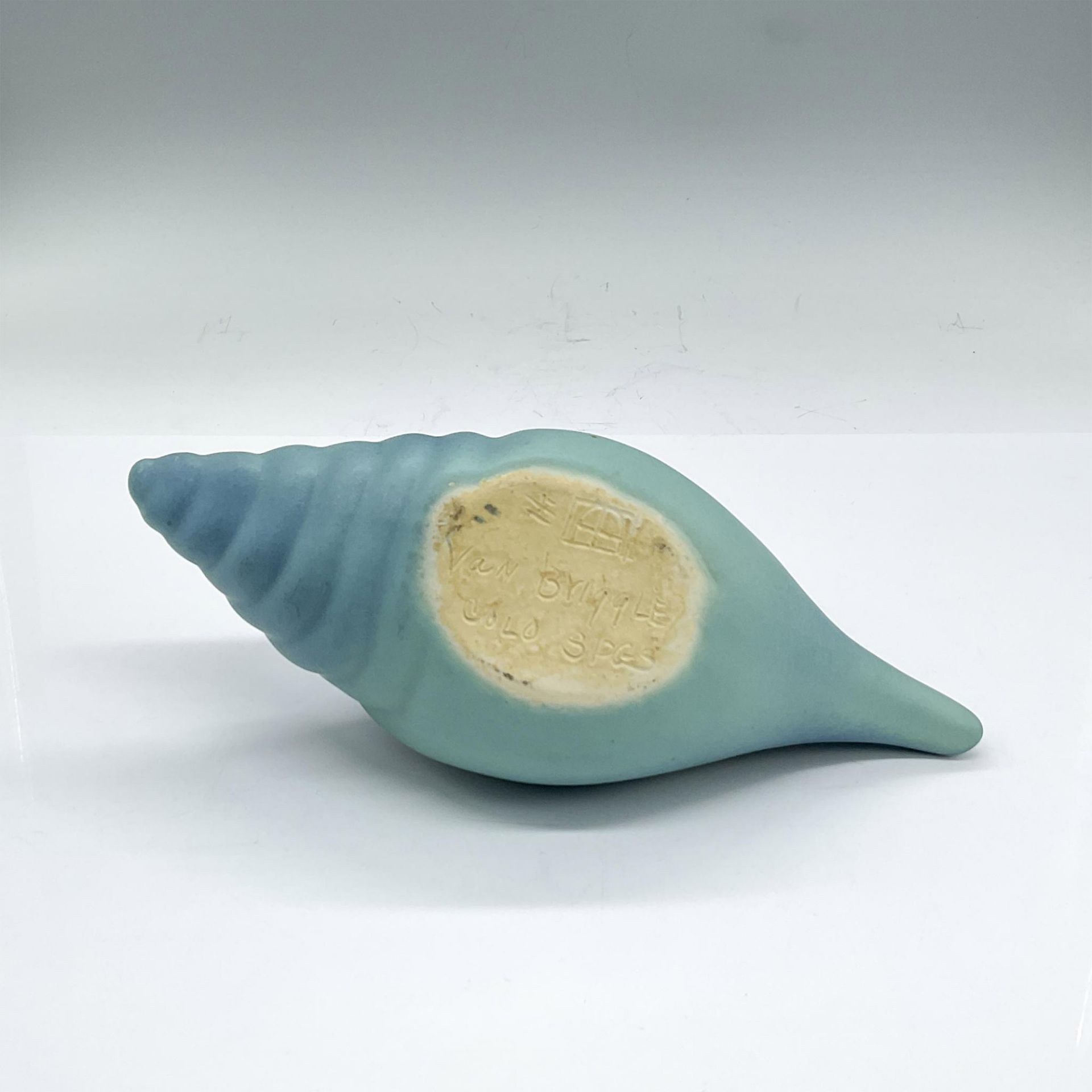 Van Briggle Pottery Small Vase, Seashell - Bild 3 aus 3
