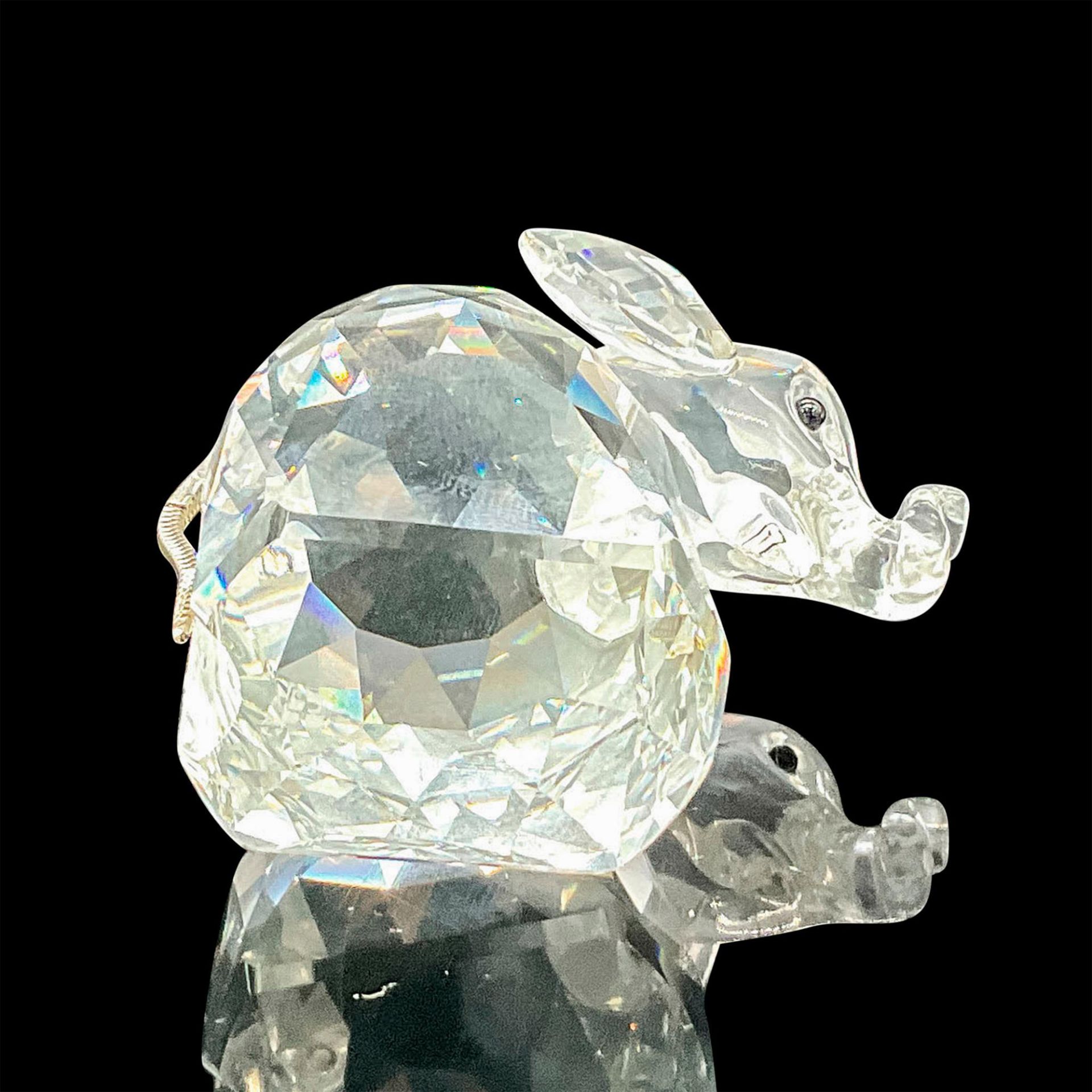 Swarovski Silver Crystal Figurine, Elephant - Bild 3 aus 3