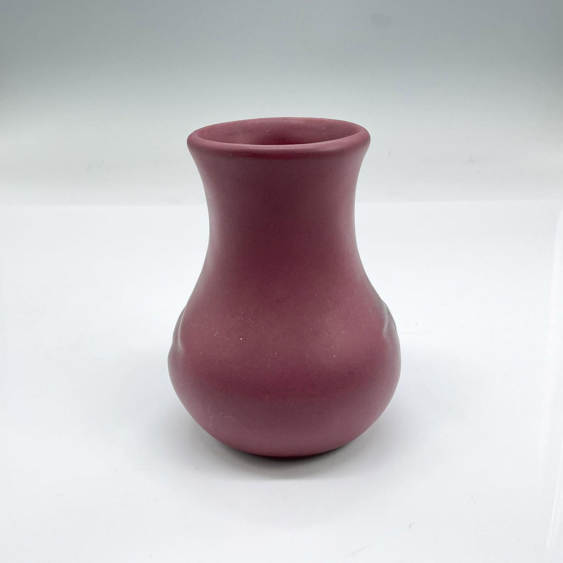 Van Briggle Pottery Small Vase, Flower - Bild 2 aus 3