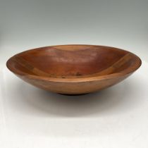 Peter Stroud Carved Redwood & Brush Box Wood Bowl