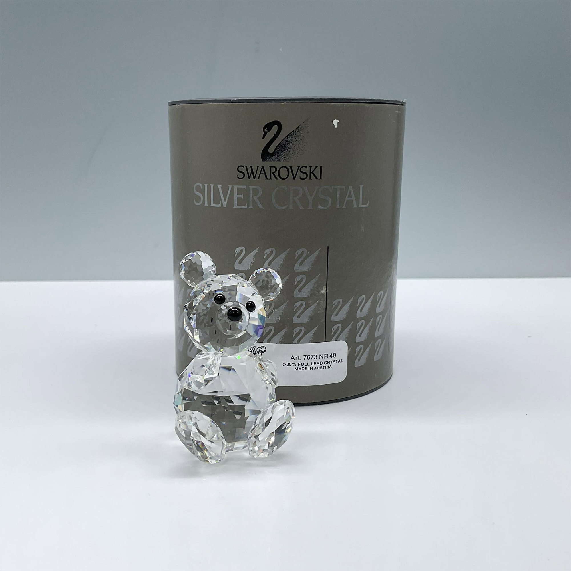 Swarovski Crystal Figurine, Teddy Bear - Image 4 of 4