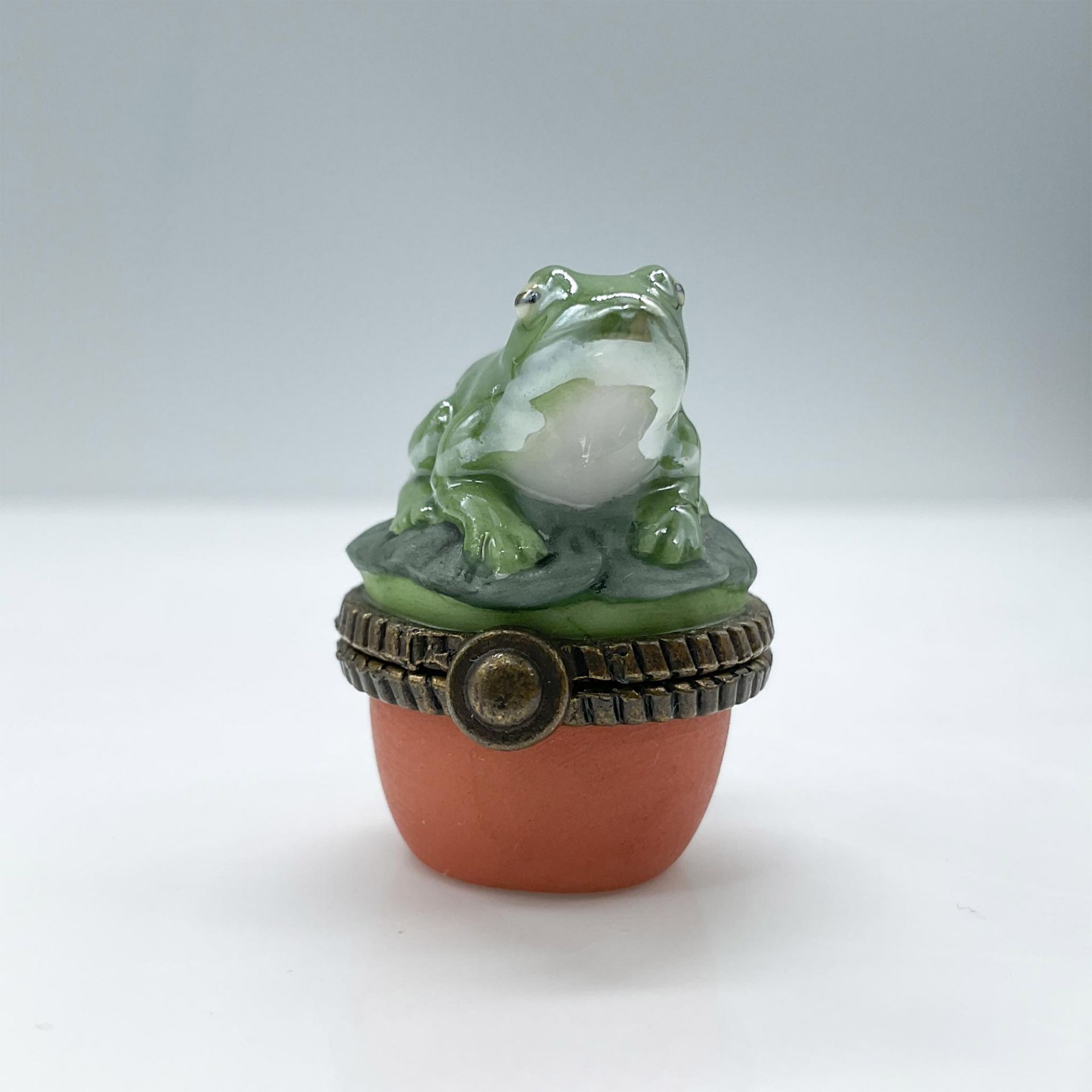 Midwest Treasure Box, Mini Frog with Water Lily - Bild 2 aus 5