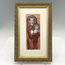 Sandra Martinez Original Signed Art, Mother Mary & Child