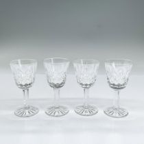 4pc Waterford Crystal Cordial Glasses, Lismore
