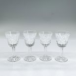 4pc Waterford Crystal Cordial Glasses, Lismore