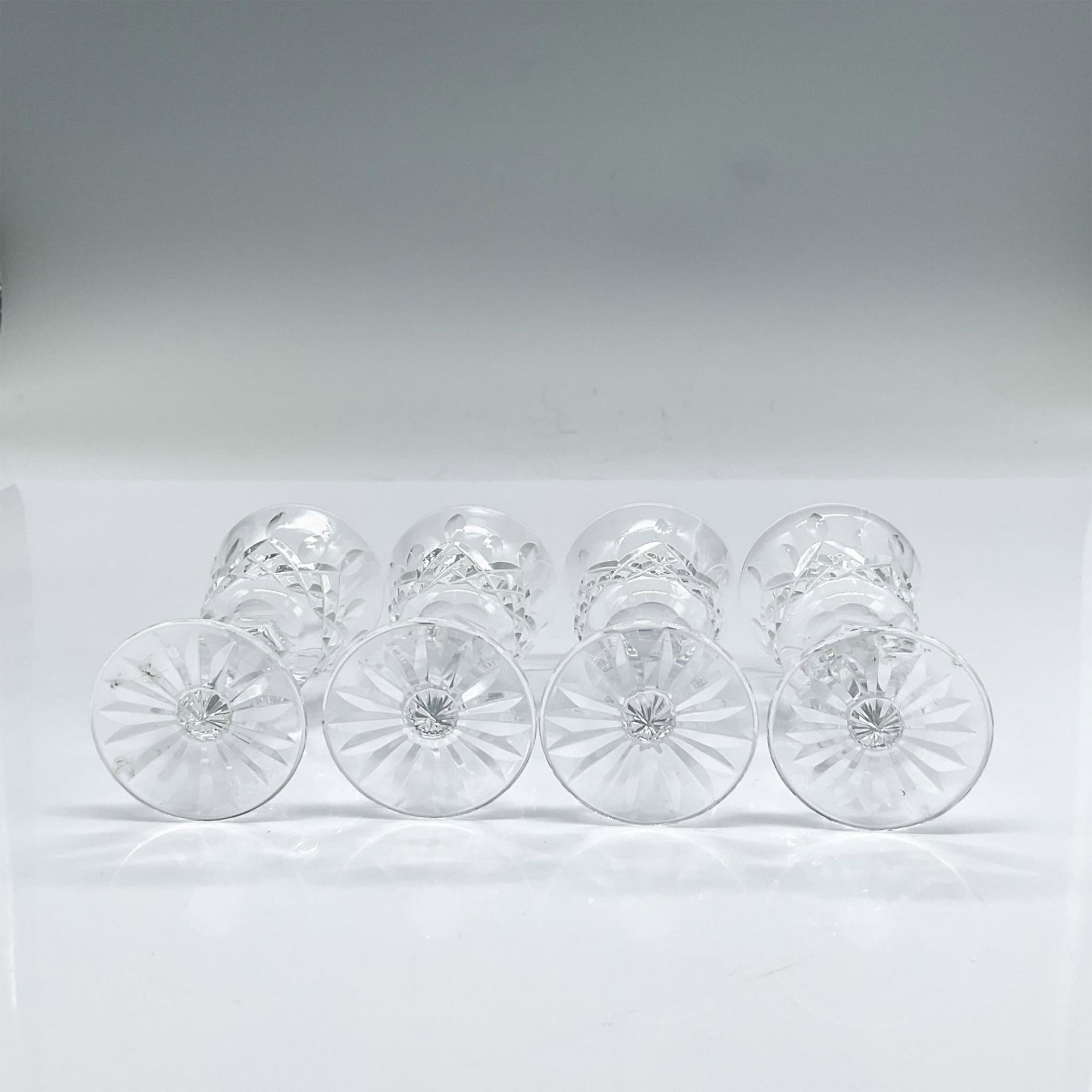 4pc Waterford Crystal Cordial Glasses, Lismore - Bild 3 aus 3