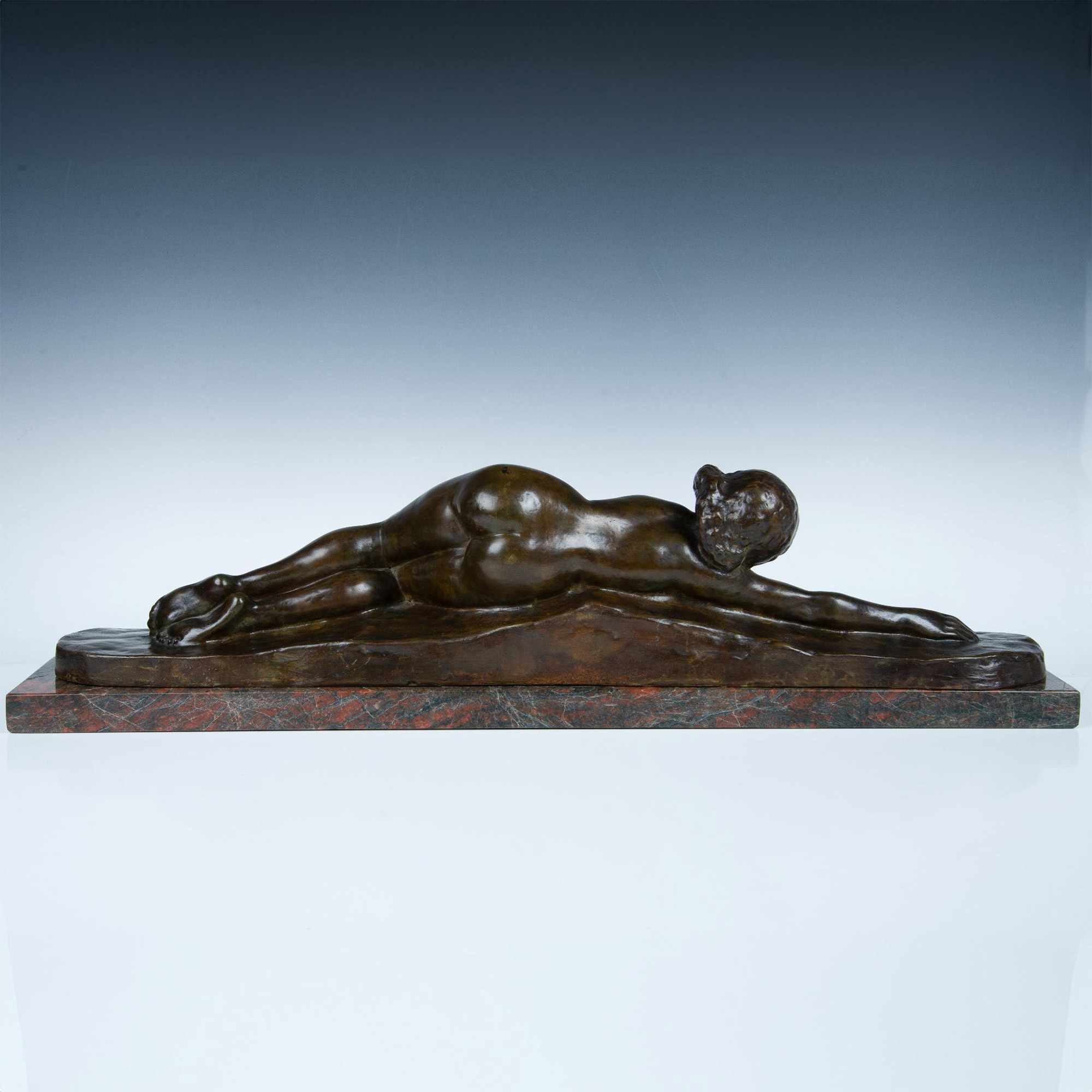 Amedeo Gennarelli, Large Original Art Deco Bronze, Signed - Image 4 of 6