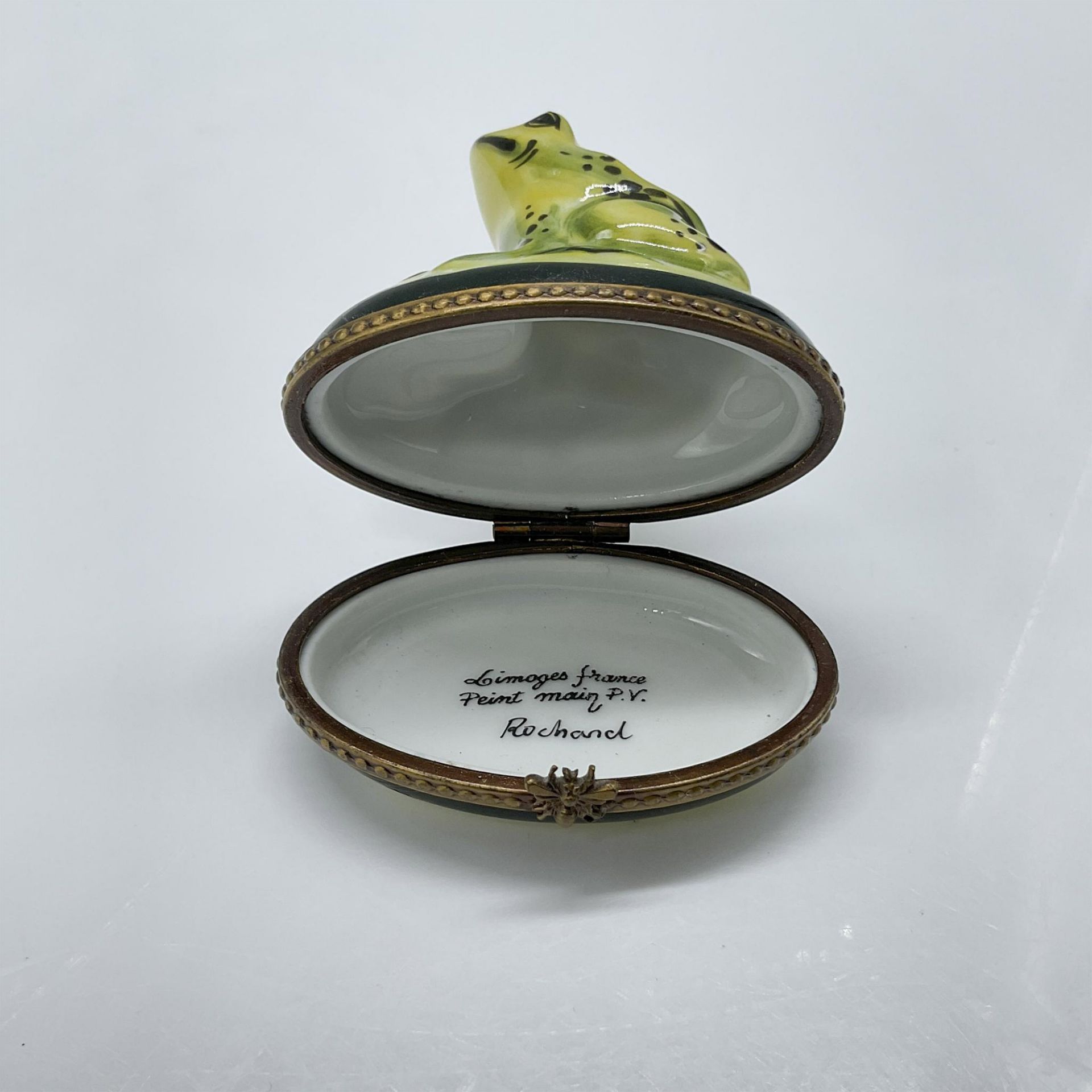 Rochard Limoges Treasure Box, Frog Chirping - Bild 3 aus 4