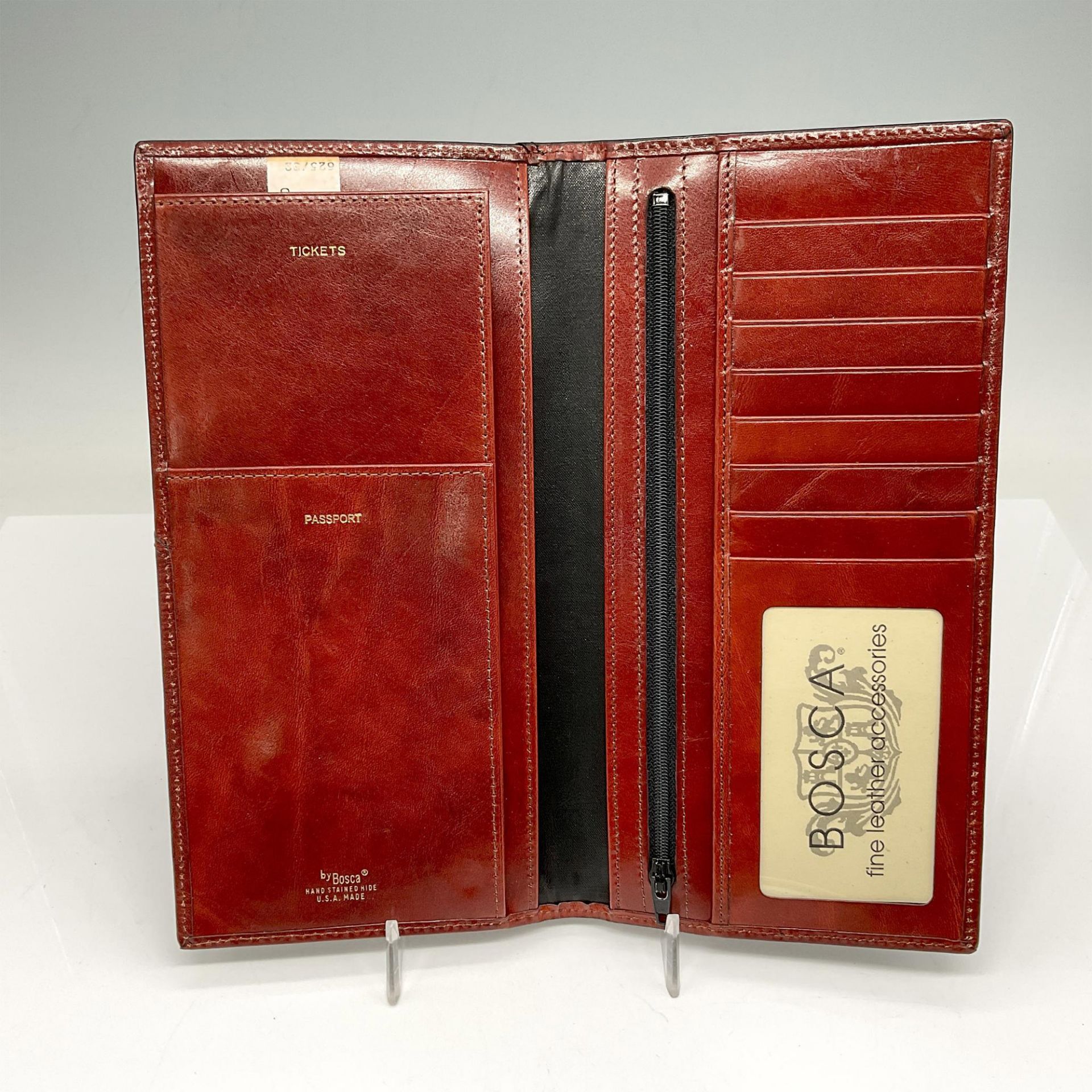 3pc Gucci Card Case, Bosca Leather Wallet + Dot Wallet - Bild 4 aus 4